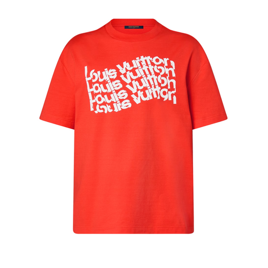 Buy LOUIS VUITTON Short-Sleeved Cotton T-Shirt | Krewsa South Africa