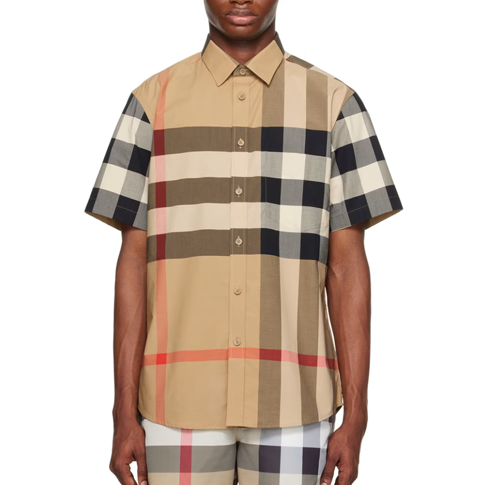 Buy Beige Vintage Check Shirt | Krewsa South Africa
