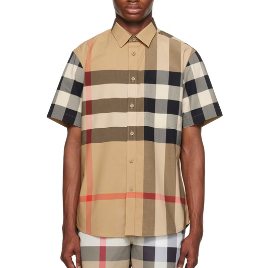 Buy Beige Vintage Check Shirt | Krewsa South Africa