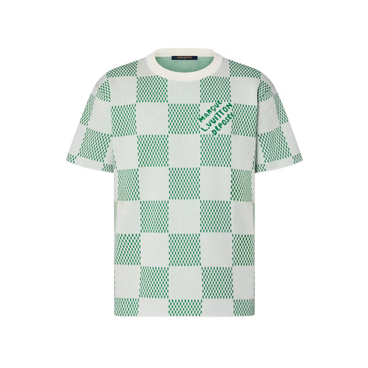 Buy LOUIS VUITTON Damier Knitted Short-Sleeved Crewneck | Krewsa South Africa