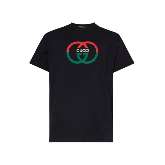 Buy GUCCI Interlocking G-print crewneck cotton-jersey T-shirt | Krewsa South Africa