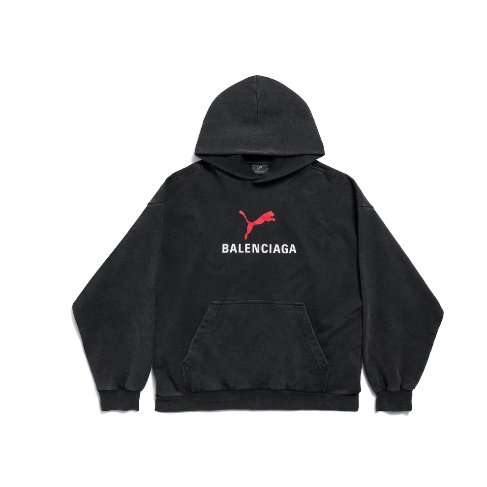 Buy Balenciaga I Puma Hoodie Medium Fit in Black Faded | Krewsa South Africa