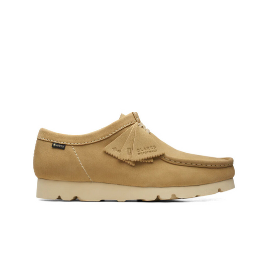 Buy Clarks Wallabee GTX derby lace-up in beige suede | Krewsa South Africa