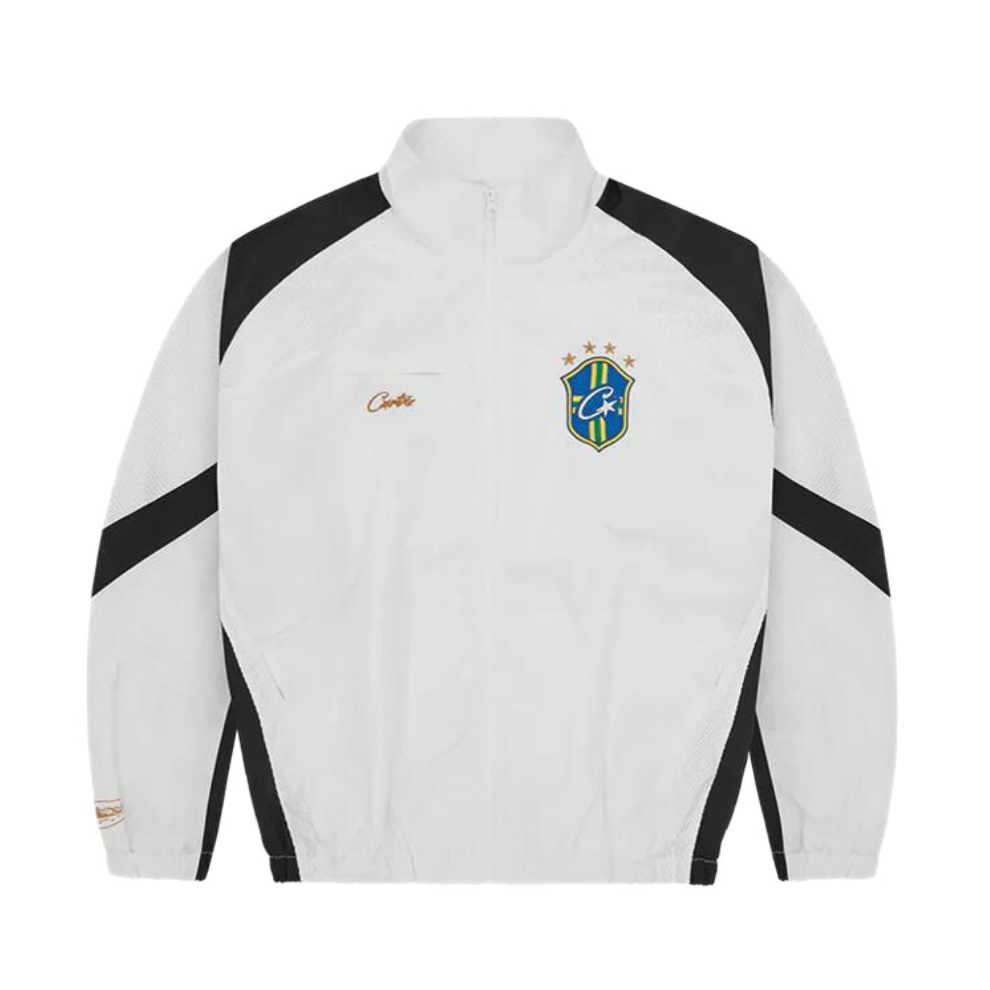 Buy Corteiz RTW Olympic Shuku Jacket - White / Black | Krewsa South Africa
