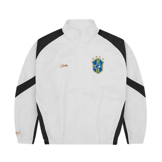 Buy Corteiz RTW Olympic Shuku Jacket - White / Black | Krewsa South Africa
