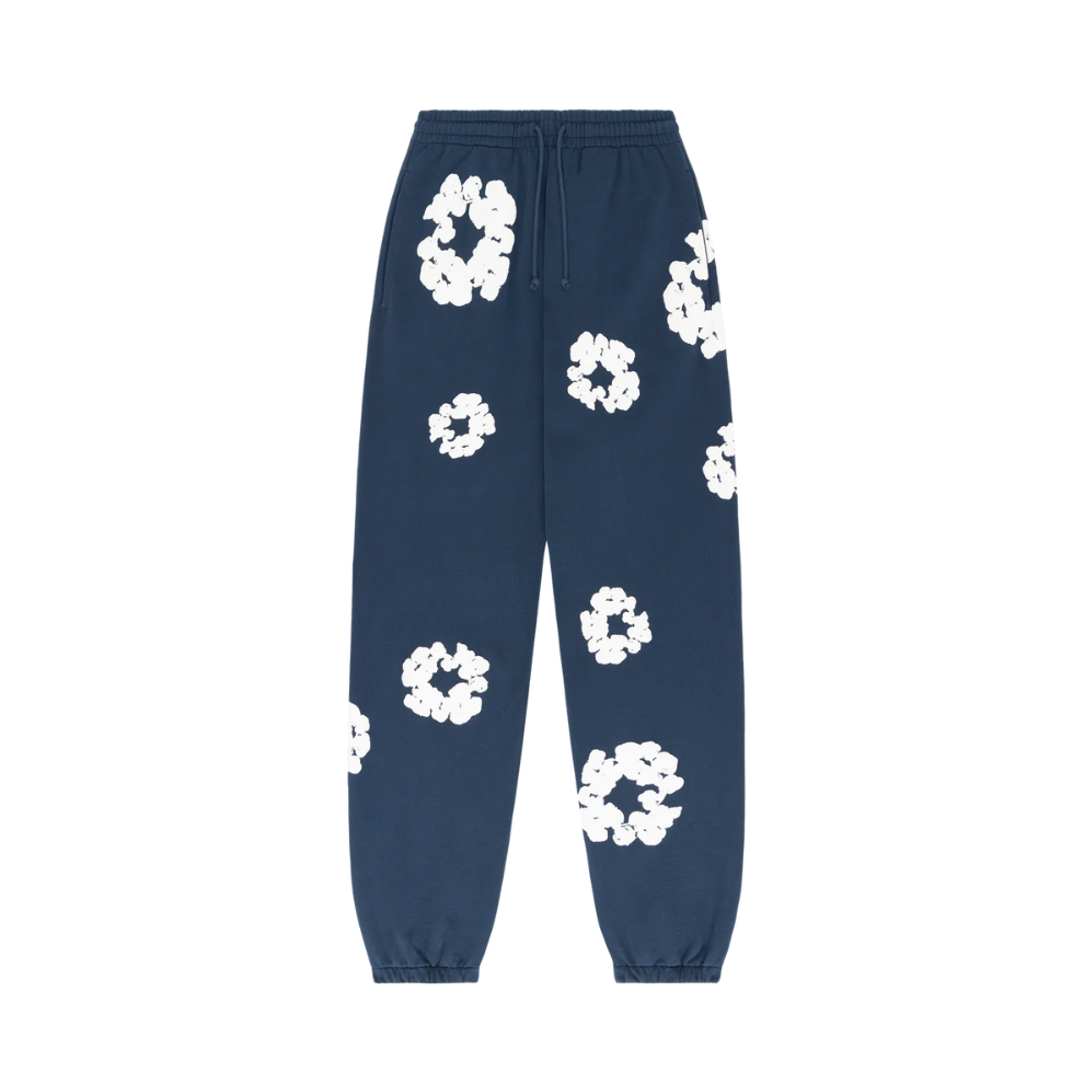 Buy Denim Tears (The Cotton Wreath) Sweatpants Navy | Krewsa South Africa