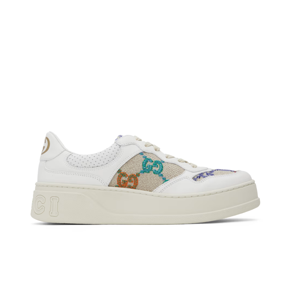 Buy GUCCI White & Beige GG Sneakers | Krewsa South Africa