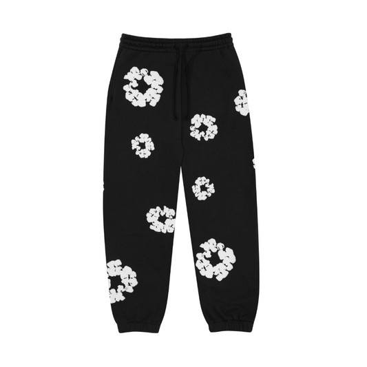 Buy Denim Tears (The Cotton Wreath) Sweatpants Black | Krewsa South Africa