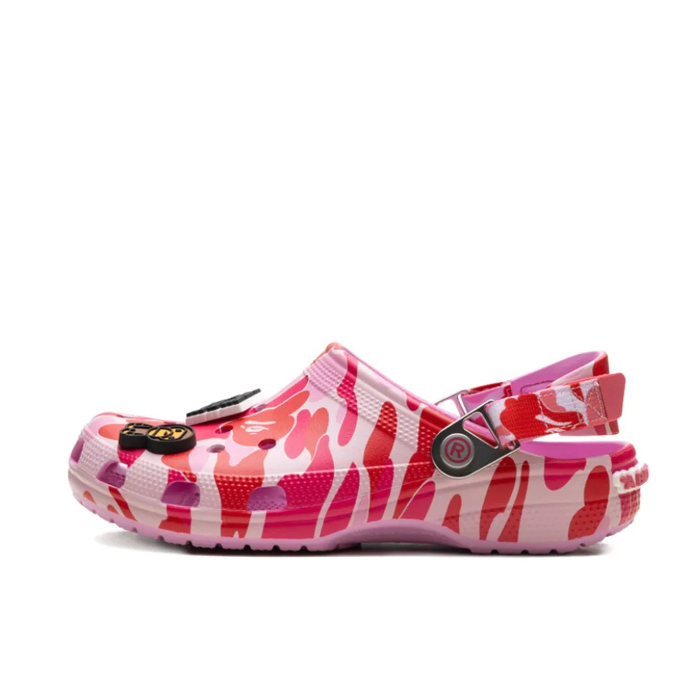 Buy A BATHING APE® x Crocs Classic "Carnation" clogs | Krewsa South Africa