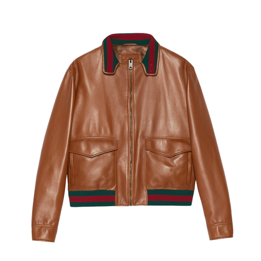 Buy GUCCI LEATHER BOMBER JACKET | Krewsa South Africa