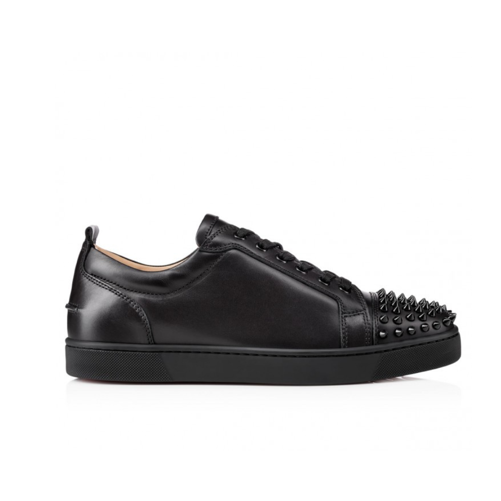 Buy CHRISTIAN LOUBOUTIN Louis Junior Spikes Sneakers - Calf leather and spikes - Black | Krewsa South Africa