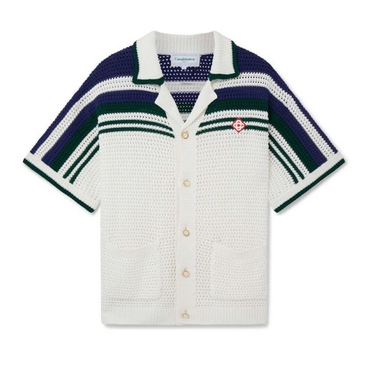 Buy CASABLANCA Crochet Tennis Shirt | Krewsa South Africa