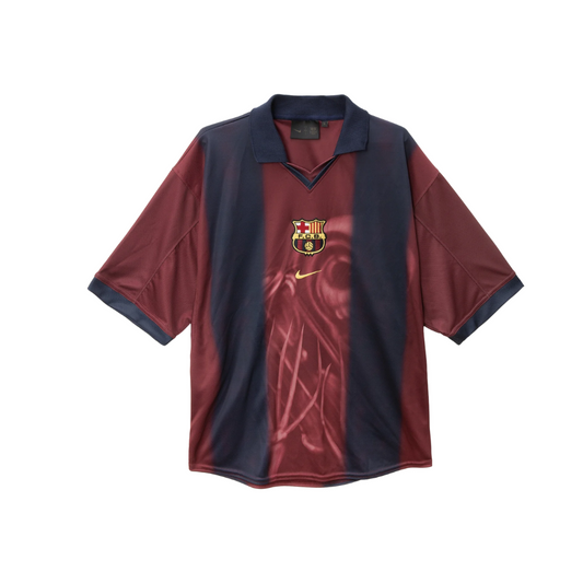 Buy CJ X NIKE X FC BARCELONA RETRO 2000/01 HOME SKELETON JERSEY | Krewsa South Africa