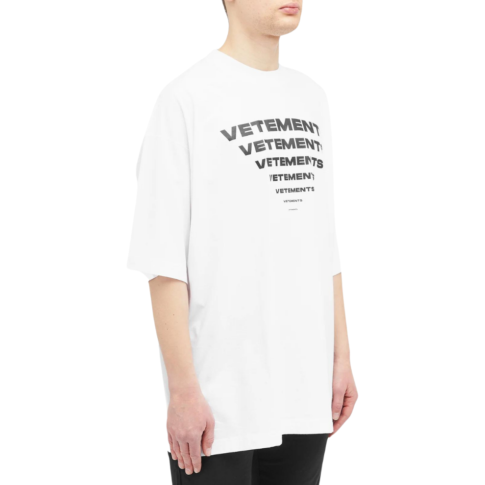 Buy VETEMENTS PYRAMID LOGO T-SHIRT White | Krewsa South Africa