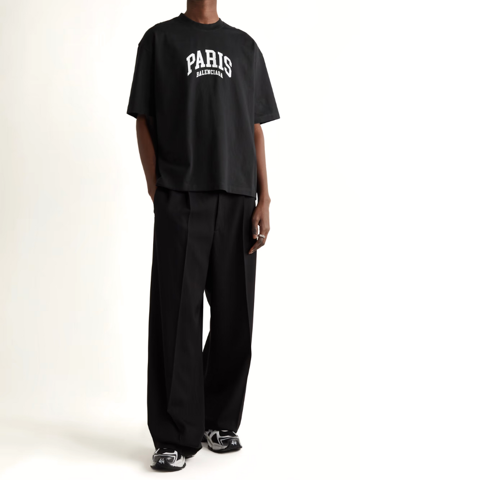 Buy Balenciaga Paris logo cotton T-shirt | Krewsa South Africa