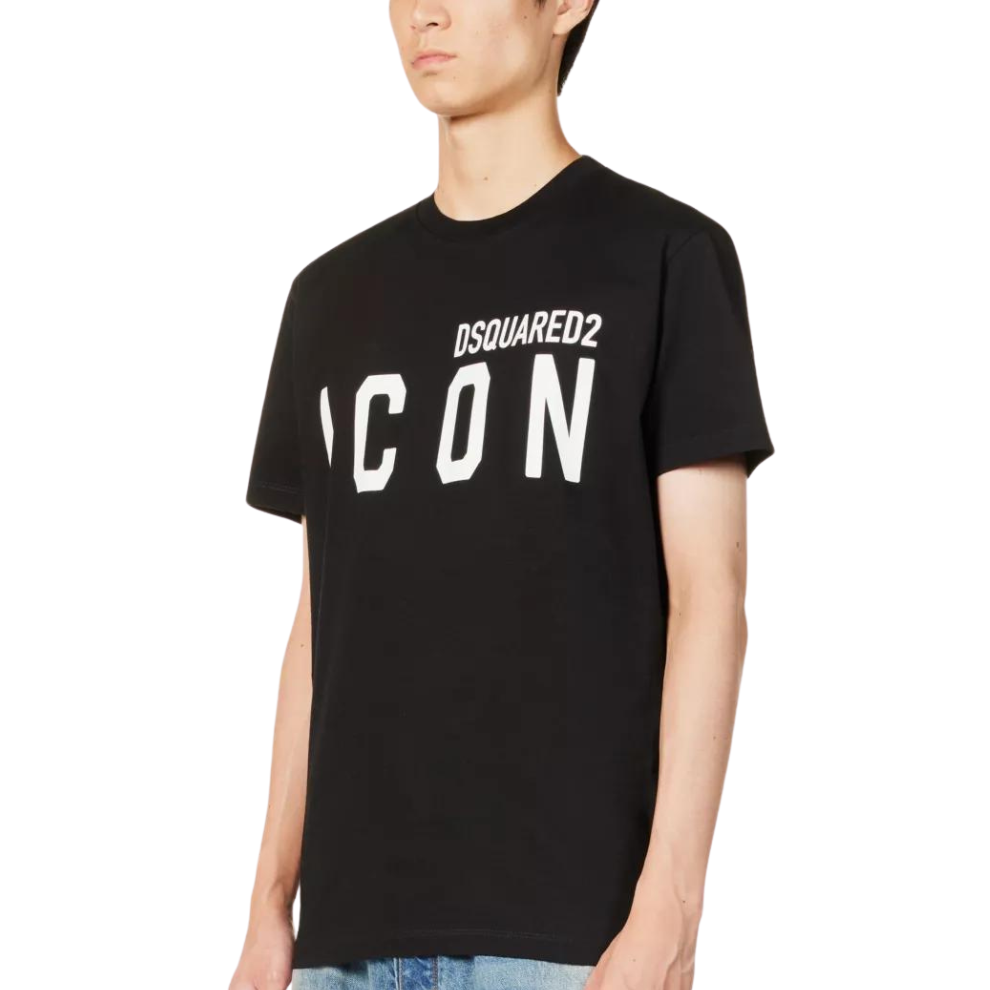 Buy DSQUARED2 Icon logo-print short-sleeve cotton-jersey T-shirt | Krewsa South Africa