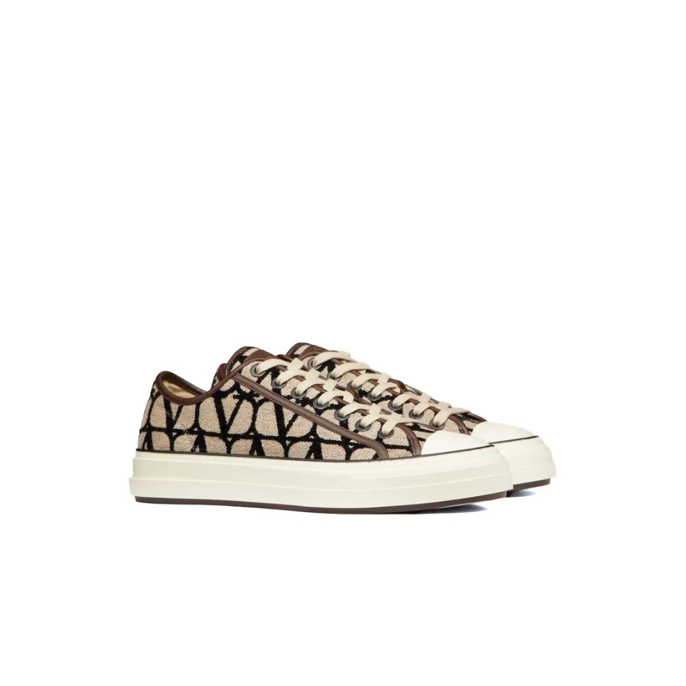 Buy Valentino Garavani Toile Iconographe Totaloop low-top sneakers | Krewsa South Africa