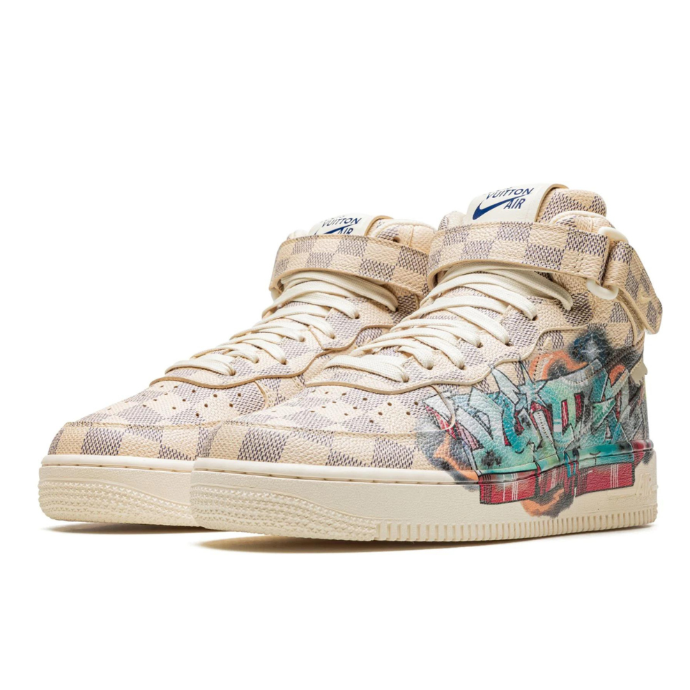 Buy NIKE LOUIS VUITTON AIR FORCE 1 MID "Virgil Abloh - Graffiti" | Krewsa South Africa