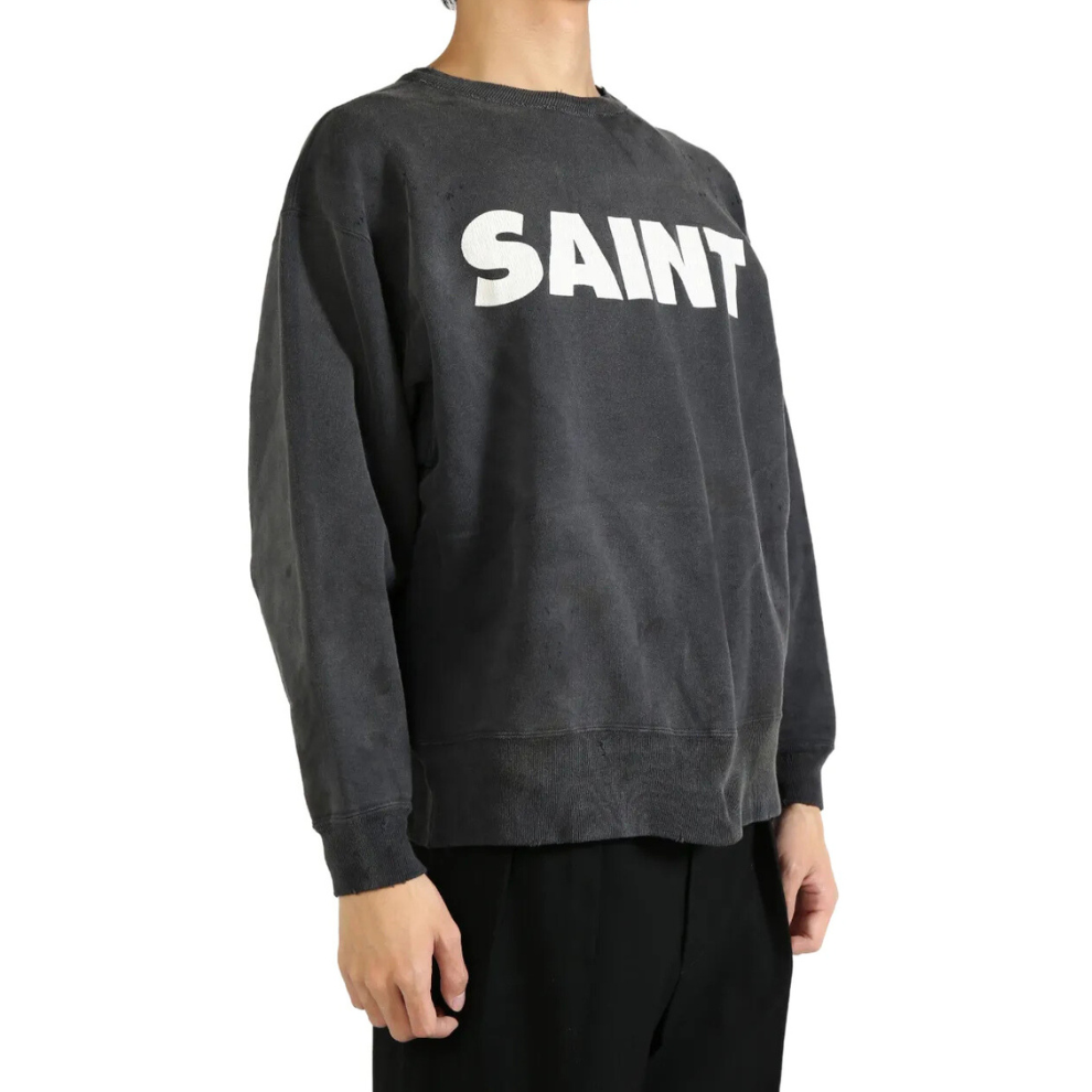 Buy SAINT MXXXXXX logo-print sweatshirt | Krewsa South Africa