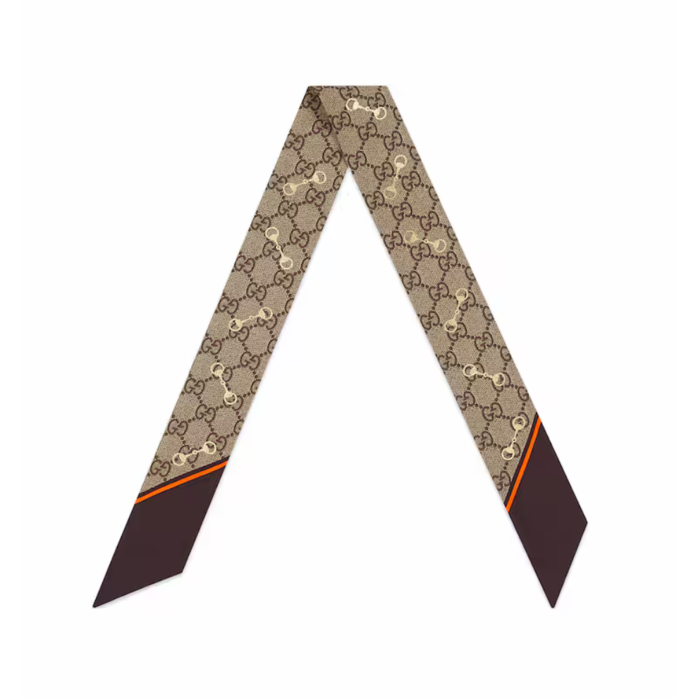 Buy Gucci Printed silk neck bow | Krewsa South Africa