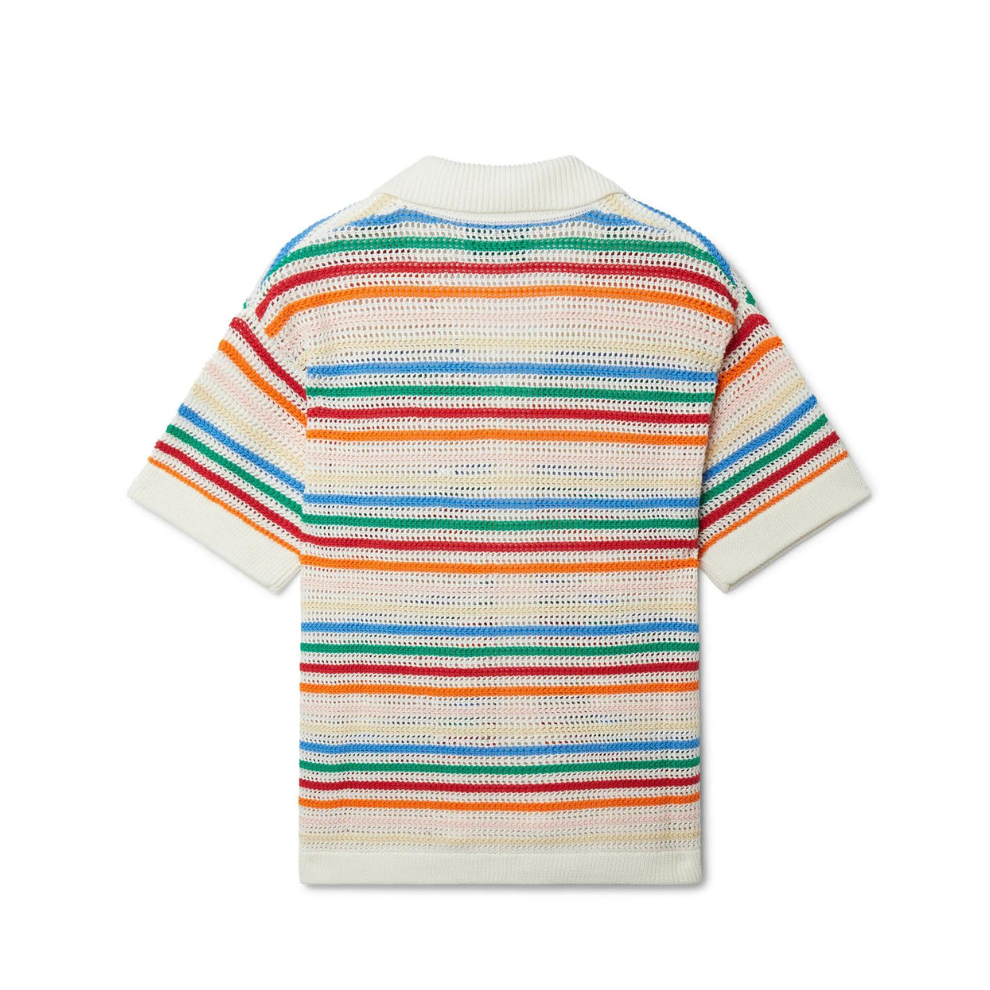 Buy CASABLANCA Braid Striped Shirt In Rainbow Stripe | Krewsa South Africa