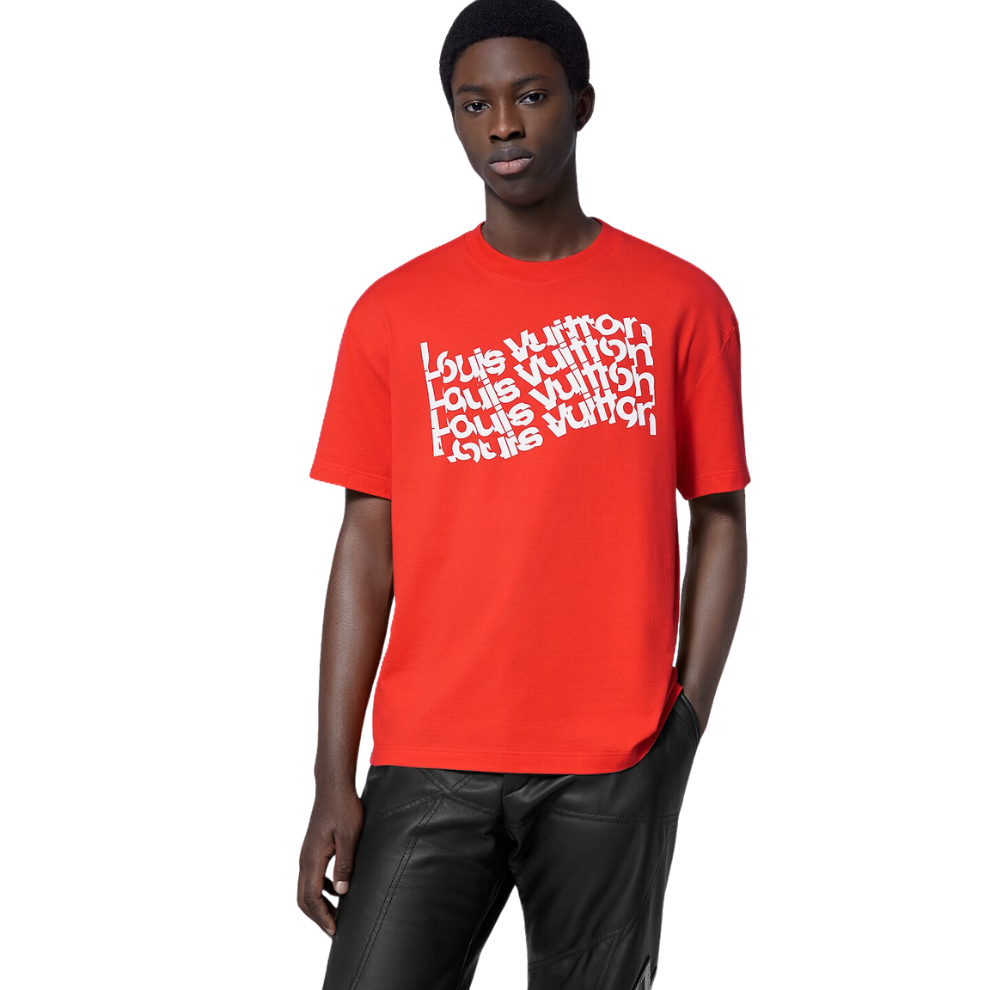 Buy LOUIS VUITTON Short-Sleeved Cotton T-Shirt | Krewsa South Africa