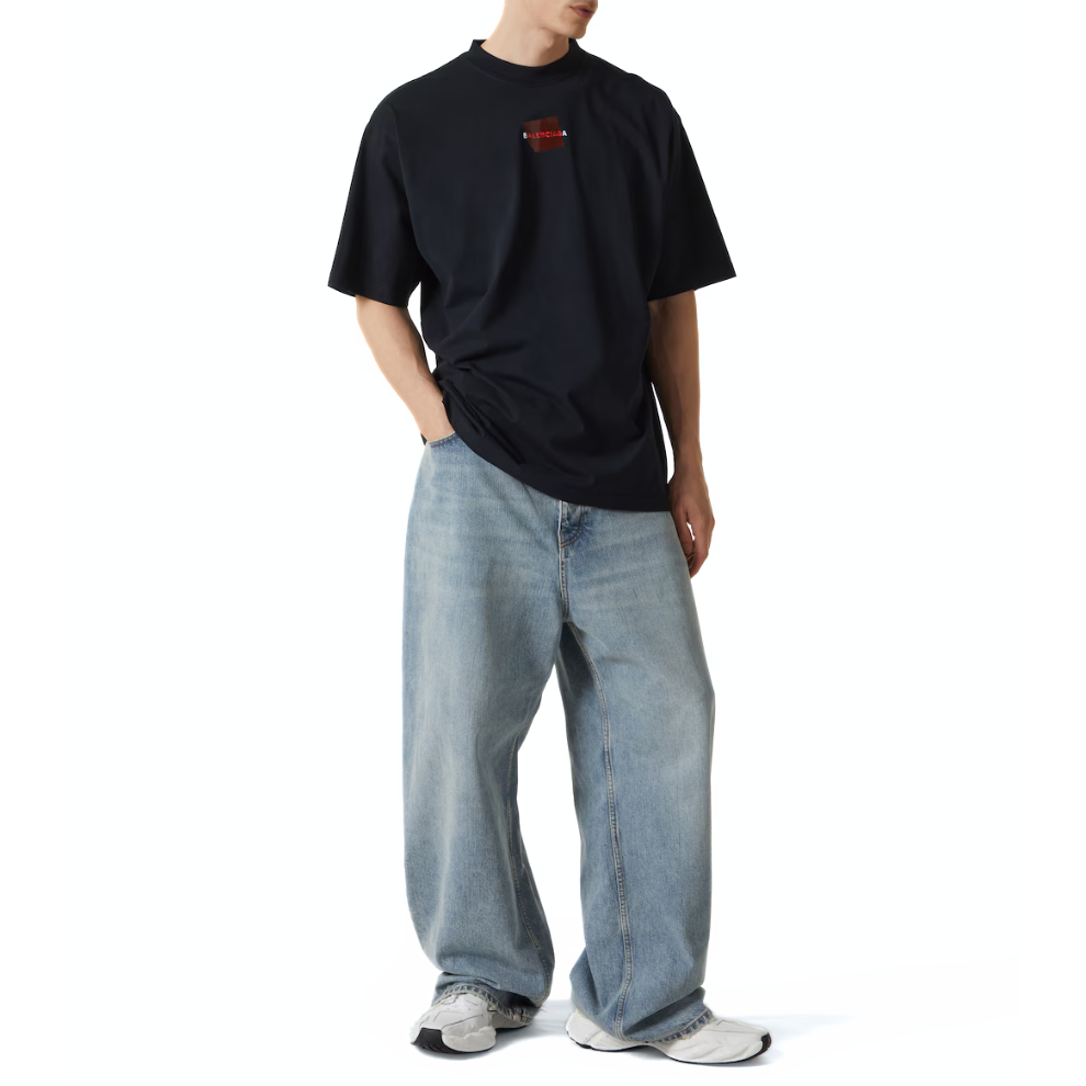 Buy Balenciaga Logo cotton jersey T-shirt | Krewsa South Africa