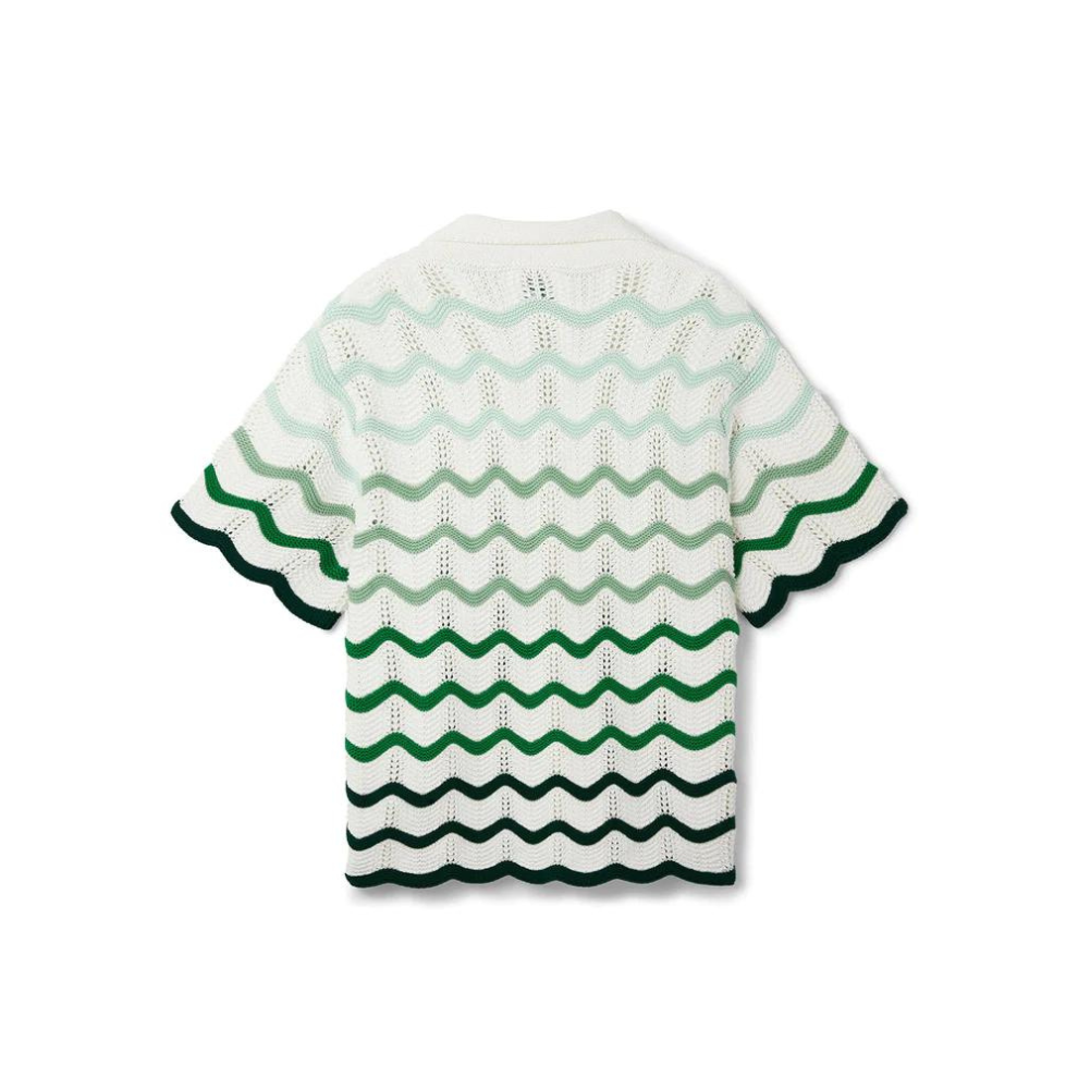Buy CASABLANCA Wavy Gradient Crochet Shirt | Krewsa South Africa