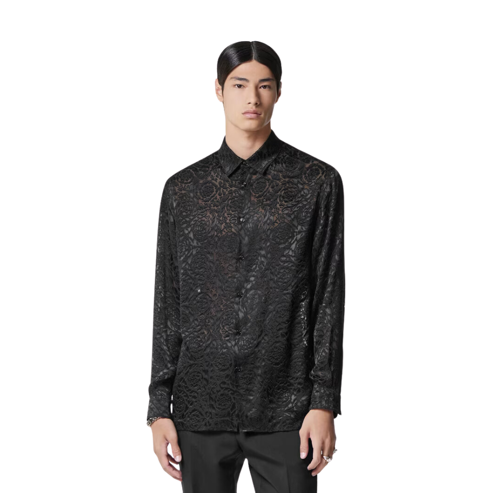Buy VERSACE BAROCCO DEVORÉ SILK SHIRT | Krewsa South Africa