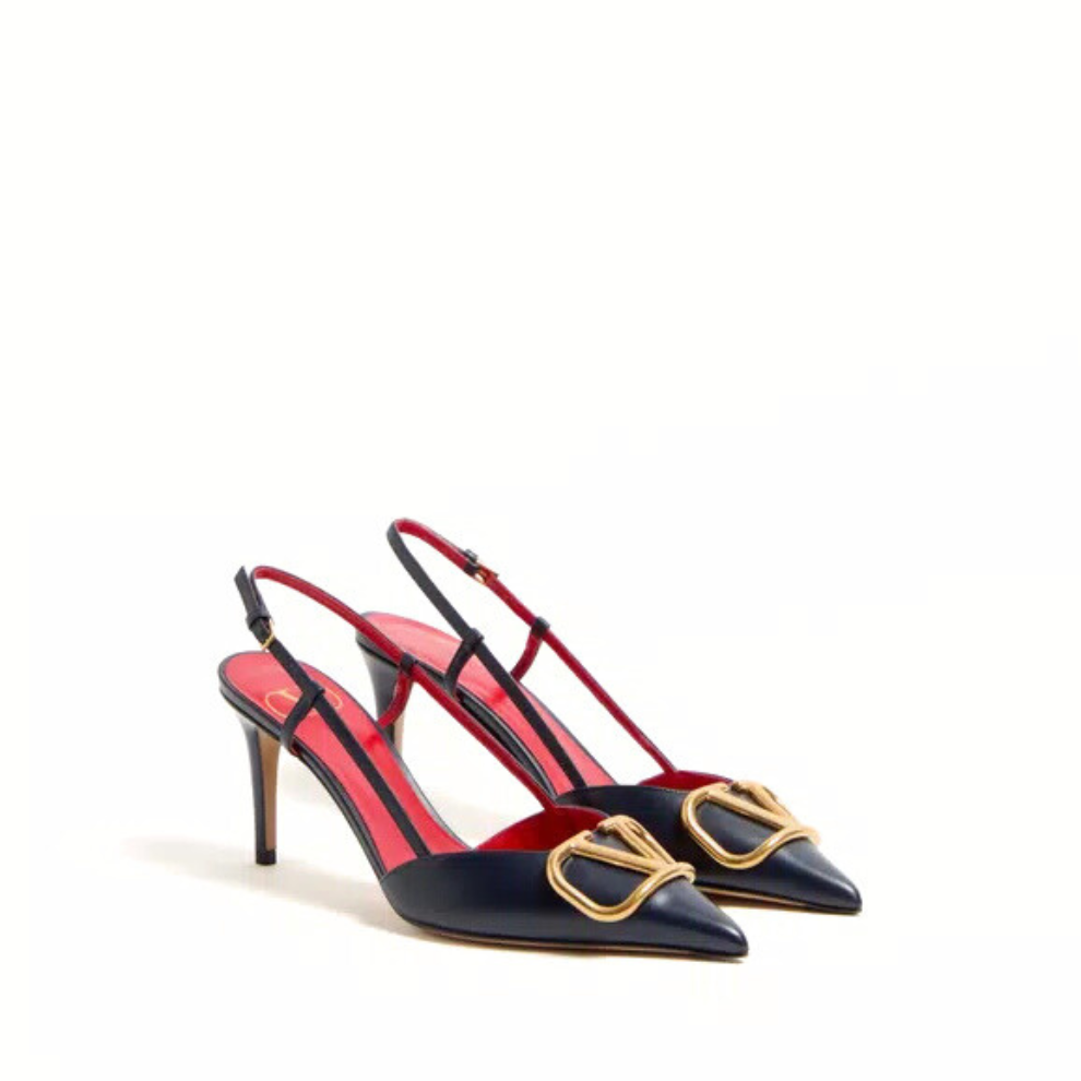 Buy Valentino Vlogo Signature Calfskin Slingback Pump | Krewsa South Africa