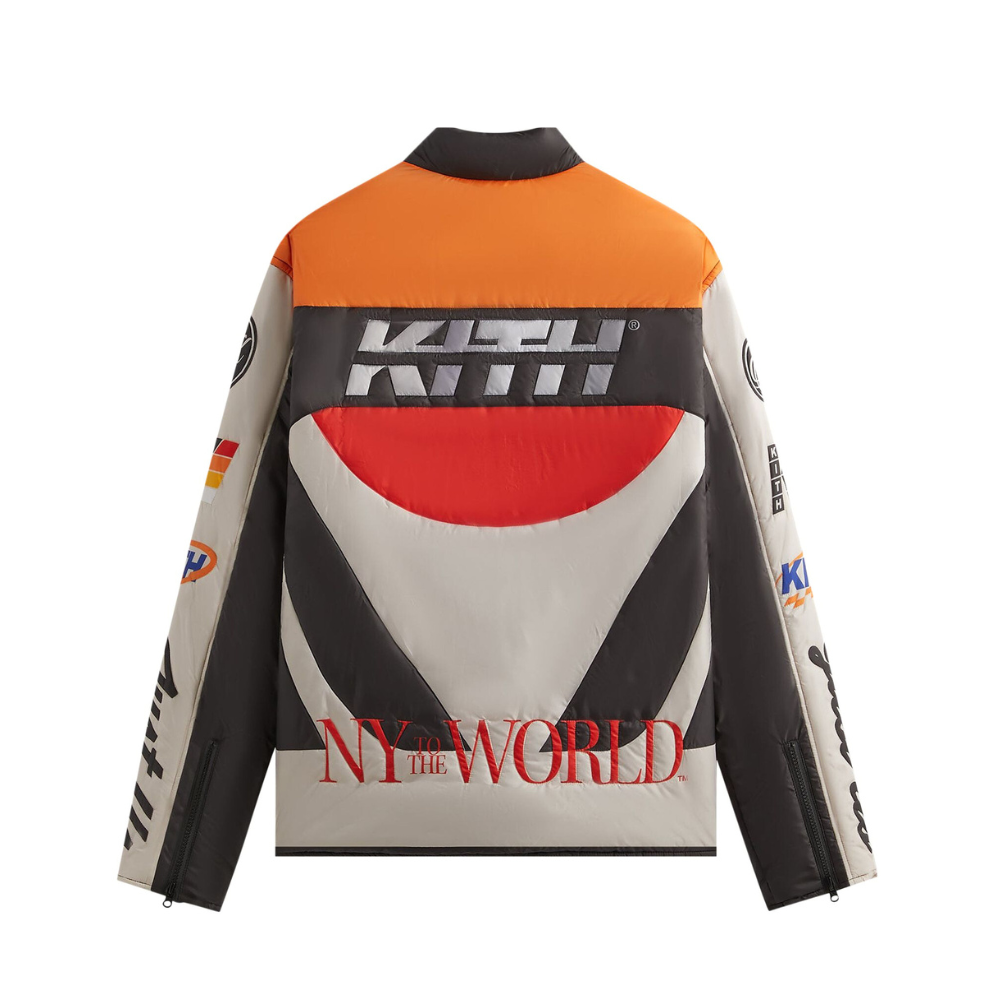 Buy Kith Full Zip Brixton Puffed Shirt Jacket 'Sandrift' | Krewsa South Africa