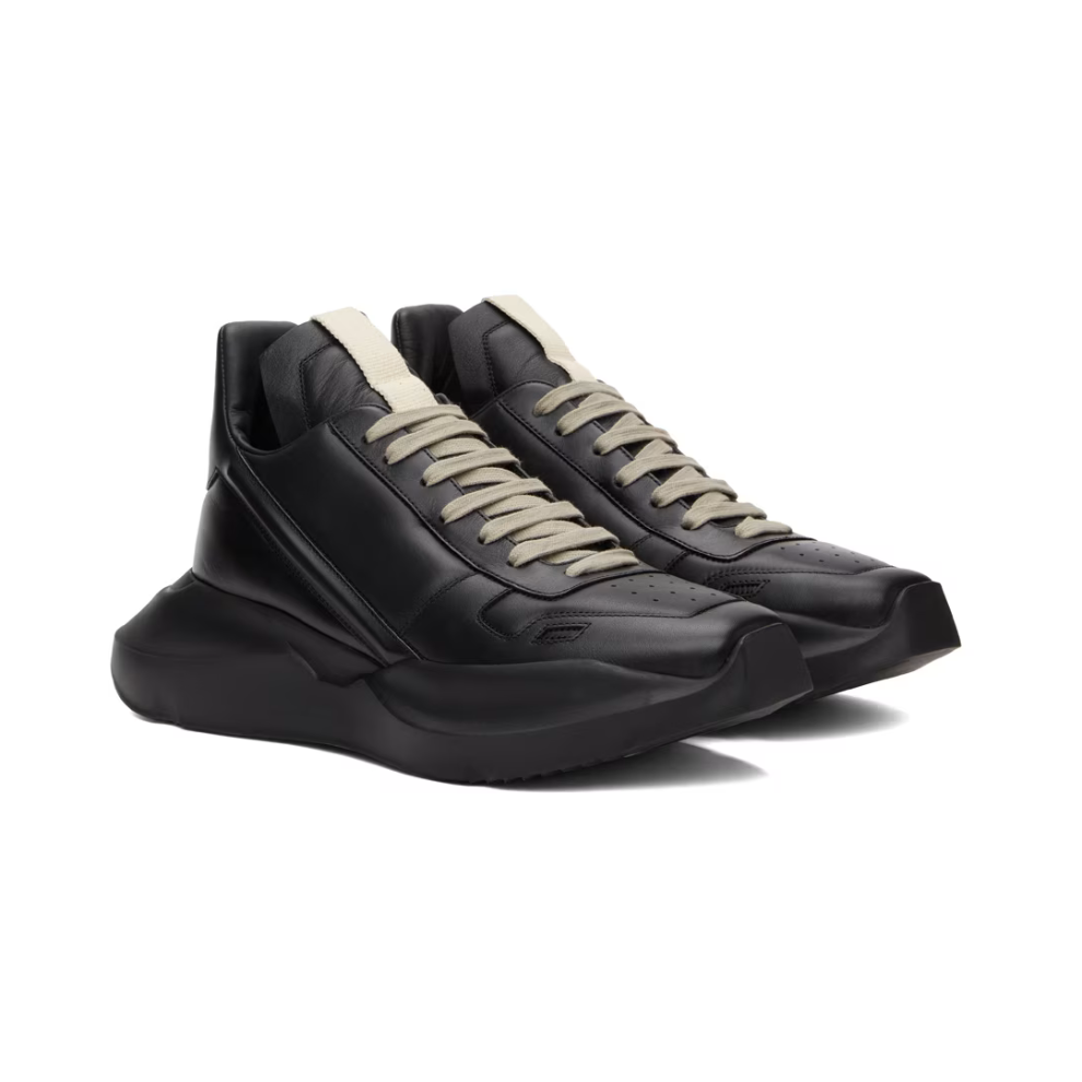 Buy RICK OWENS Black Geth Sneakers | Krewsa South Africa