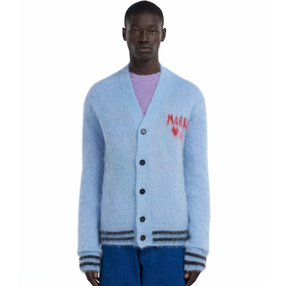 Buy Marni CARDIGAN WITH MULTICOLOUR INLAY | Krewsa South Africa