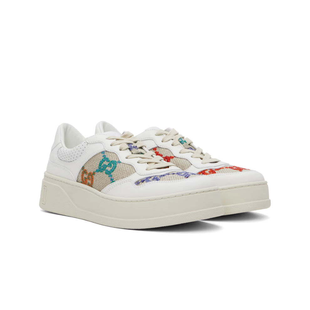 Buy GUCCI White & Beige GG Sneakers | Krewsa South Africa