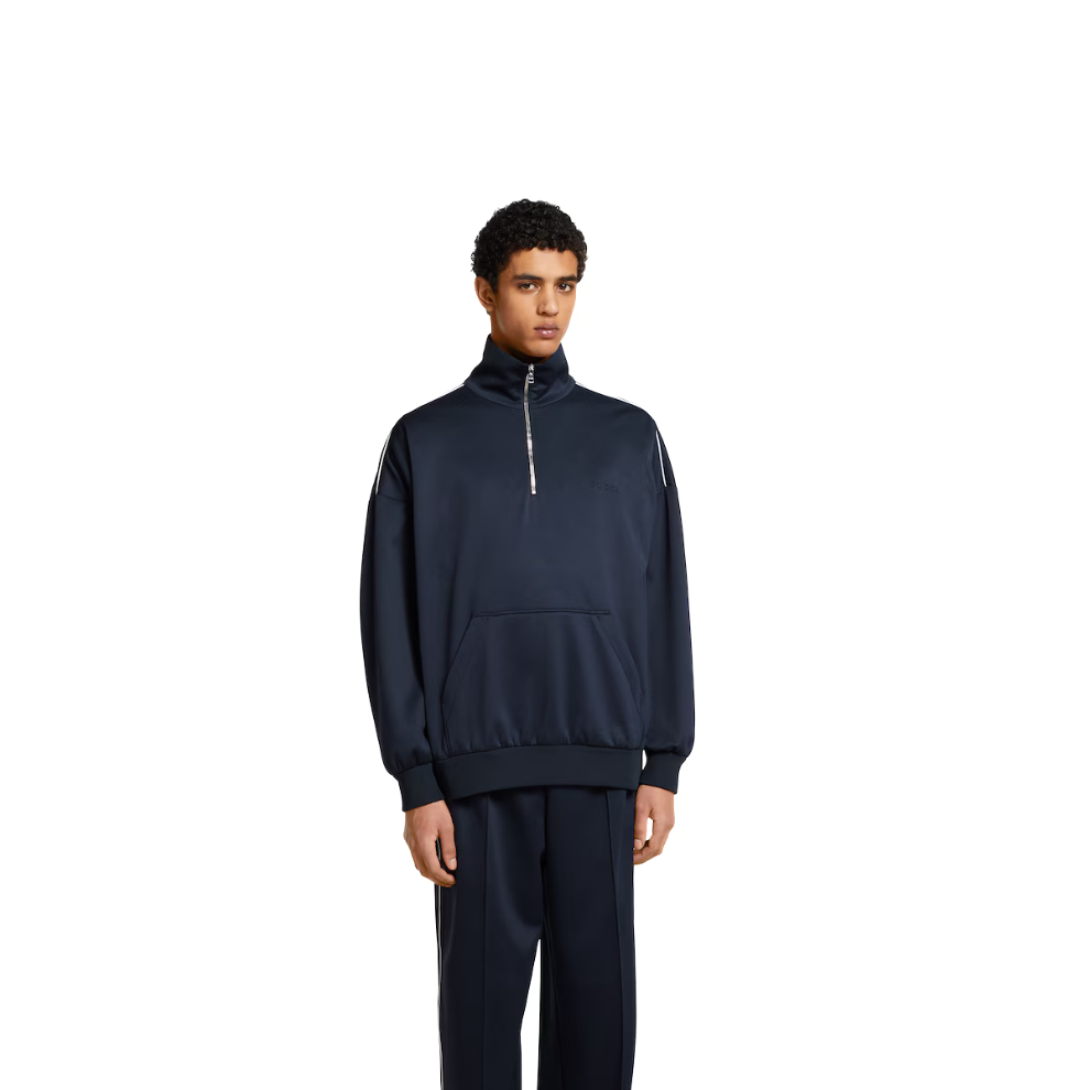 Buy GUCCI Technical jersey sweatshirt with embossed logo | Krewsa South Africa