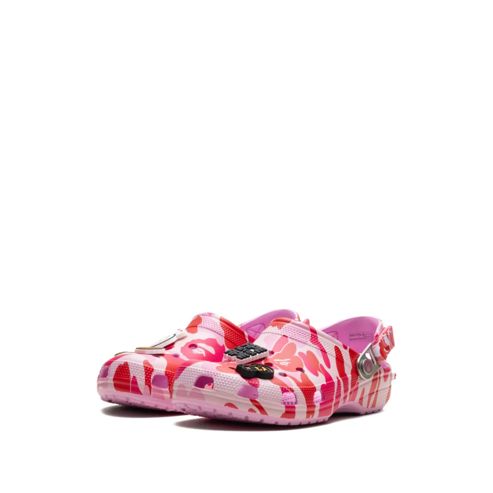 Buy A BATHING APE® x Crocs Classic "Carnation" clogs | Krewsa South Africa