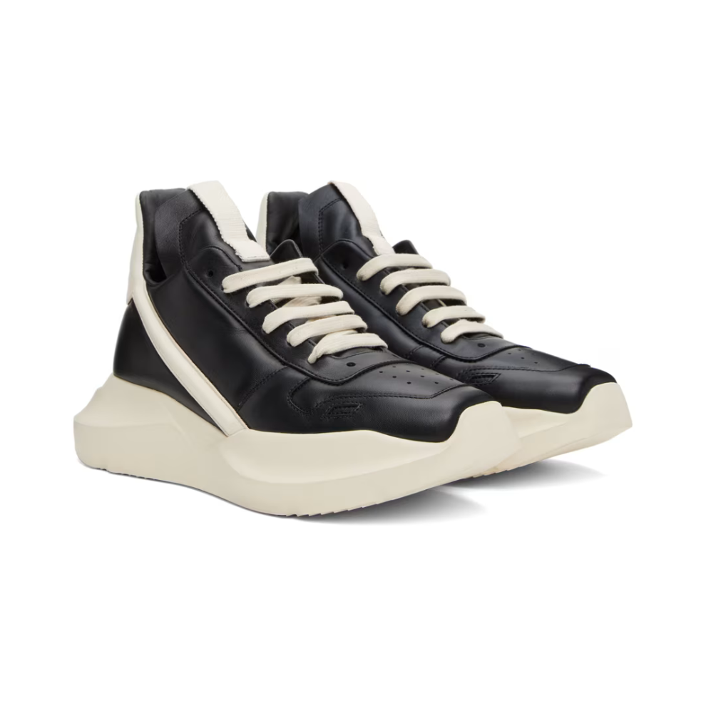 Buy RICK OWENS Black Geth Sneakers | Krewsa South Africa