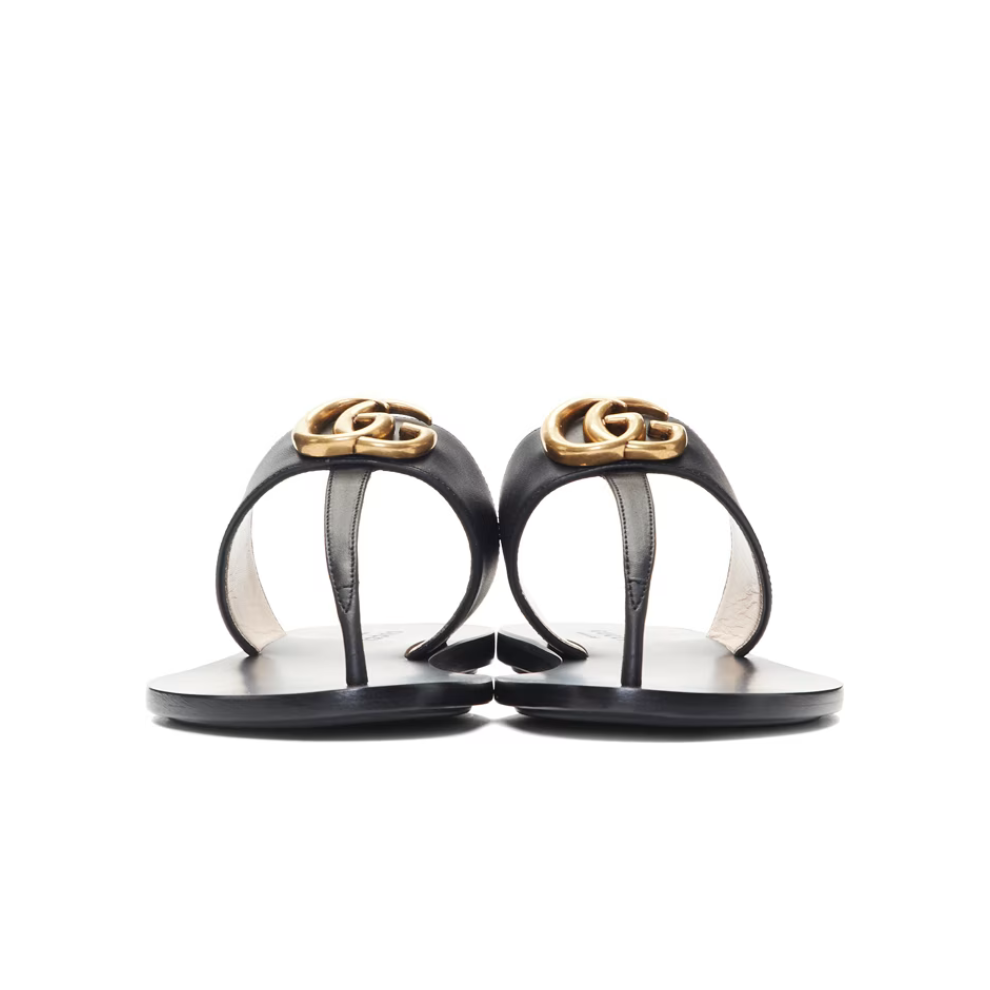 Buy GUCCI Black GG Marmont Sandals | Krewsa South Africa