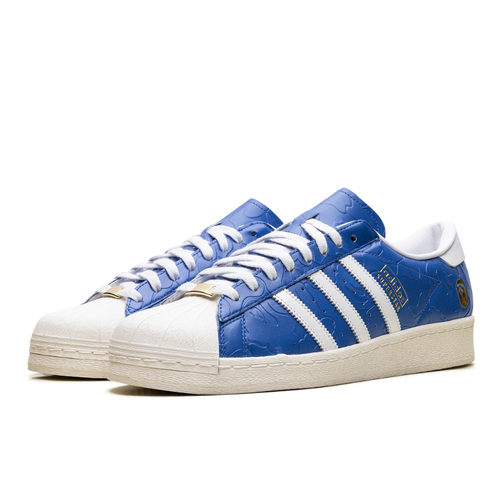 Buy Adidas Superstar Vintage "Bape Blue White" | Krewsa South Africa