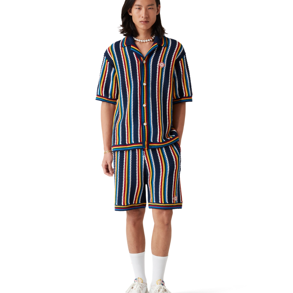 Buy CASABLANCA logo patch short | Krewsa South Africa