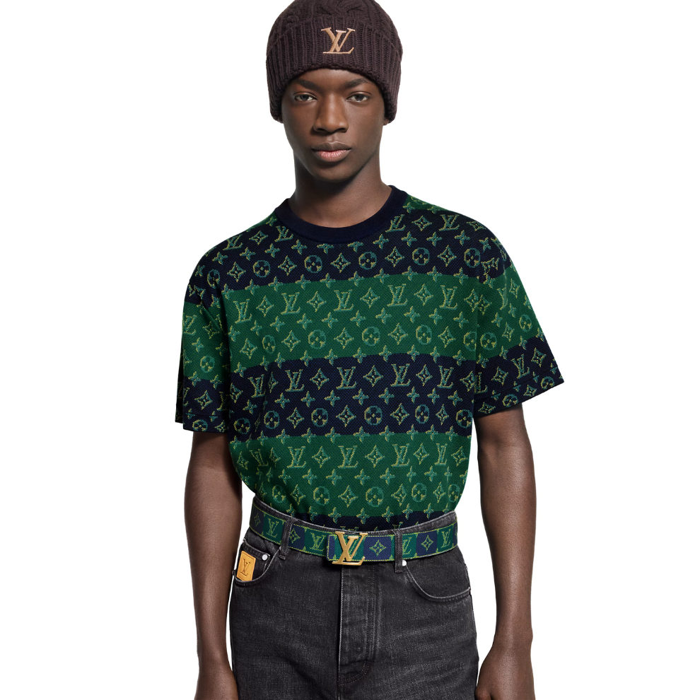 Buy LOUIS VUITTON Monogram Short-Sleeved Crewneck | Krewsa South Africa