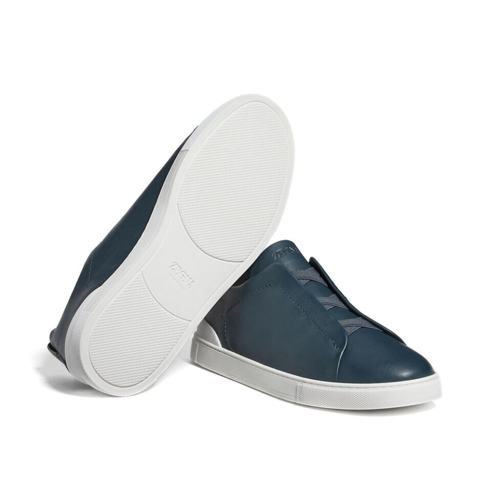 Buy ZEGNA Dark Teal Blue Triple Stitch™ | Krewsa South Africa