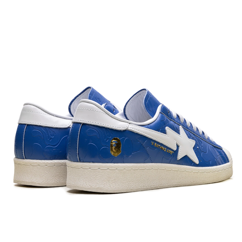 Buy Adidas Superstar Vintage "Bape Blue White" | Krewsa South Africa