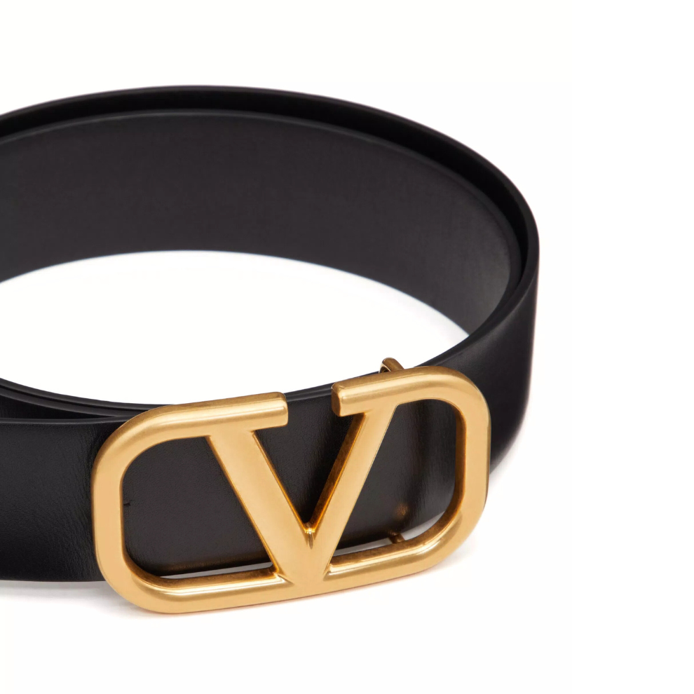 Buy Valentino Vlogo Signature Calfskin Belt 40mm | Krewsa South Africa