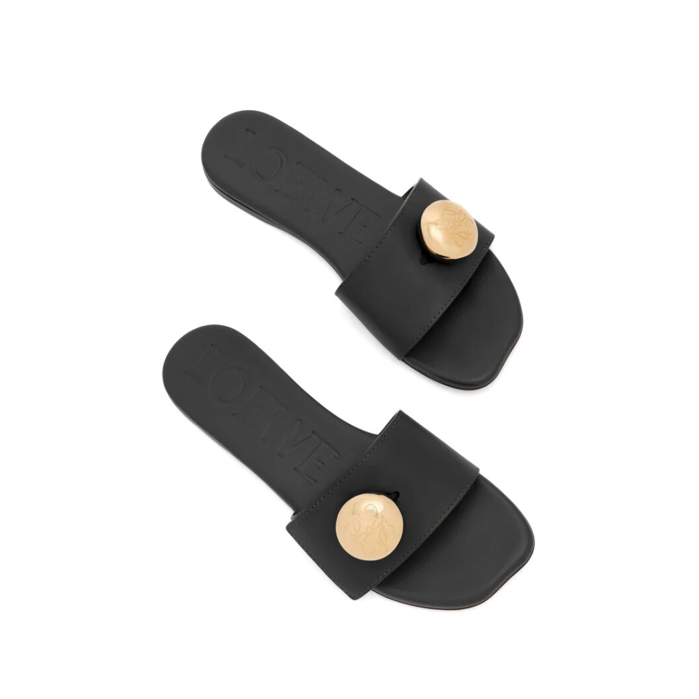 Buy Loewe Pebble slide in soft calfskin | Krewsa South Africa