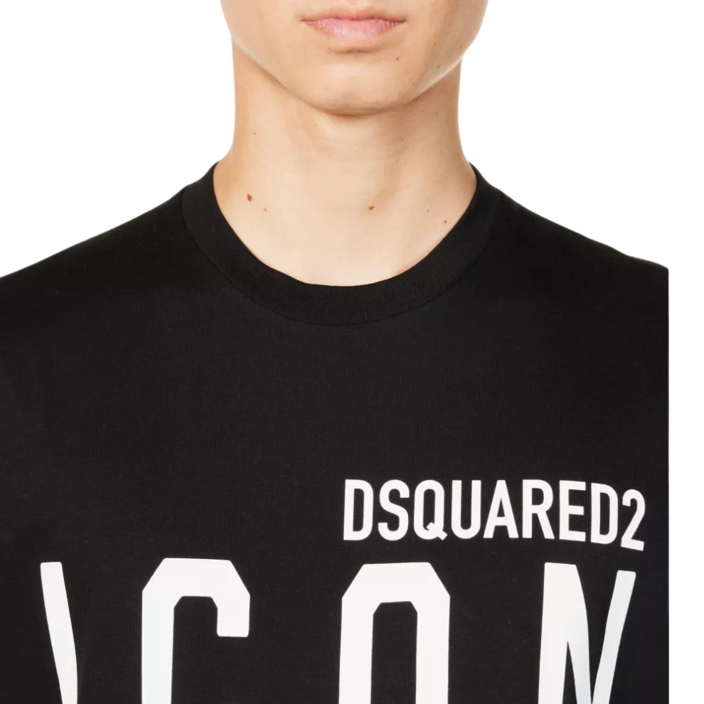 Buy DSQUARED2 Icon logo-print short-sleeve cotton-jersey T-shirt | Krewsa South Africa