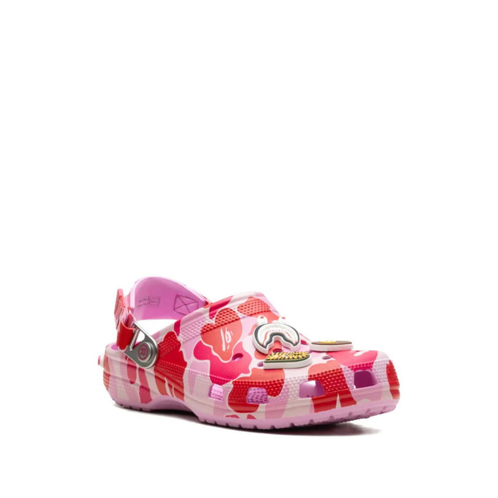 Buy A BATHING APE® x Crocs Classic "Carnation" clogs | Krewsa South Africa
