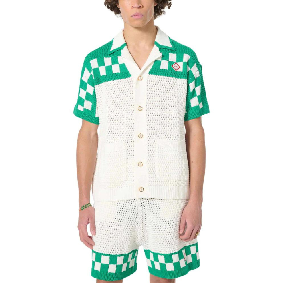 Buy Casablanca Knitted Crochet Shirt | Krewsa South Africa