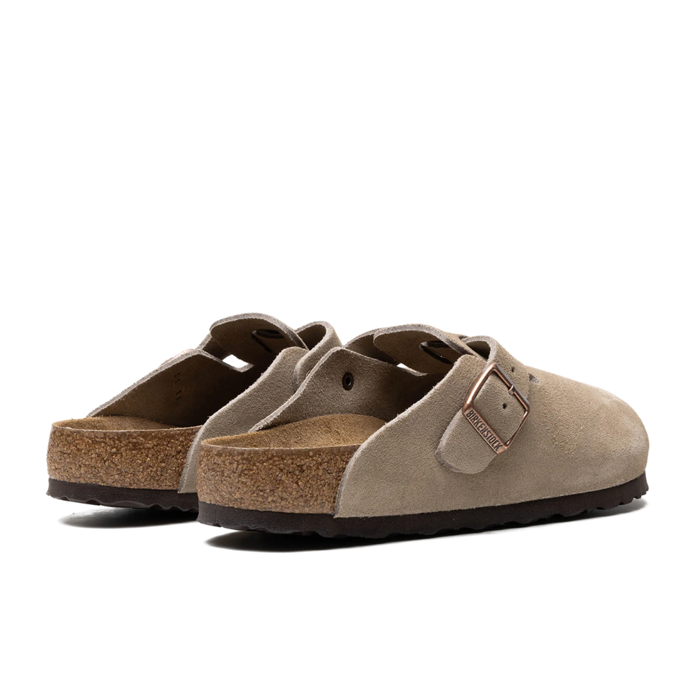 Buy Birkenstock Boston Soft Footbed "Suede Taupe" | Krewsa South Africa