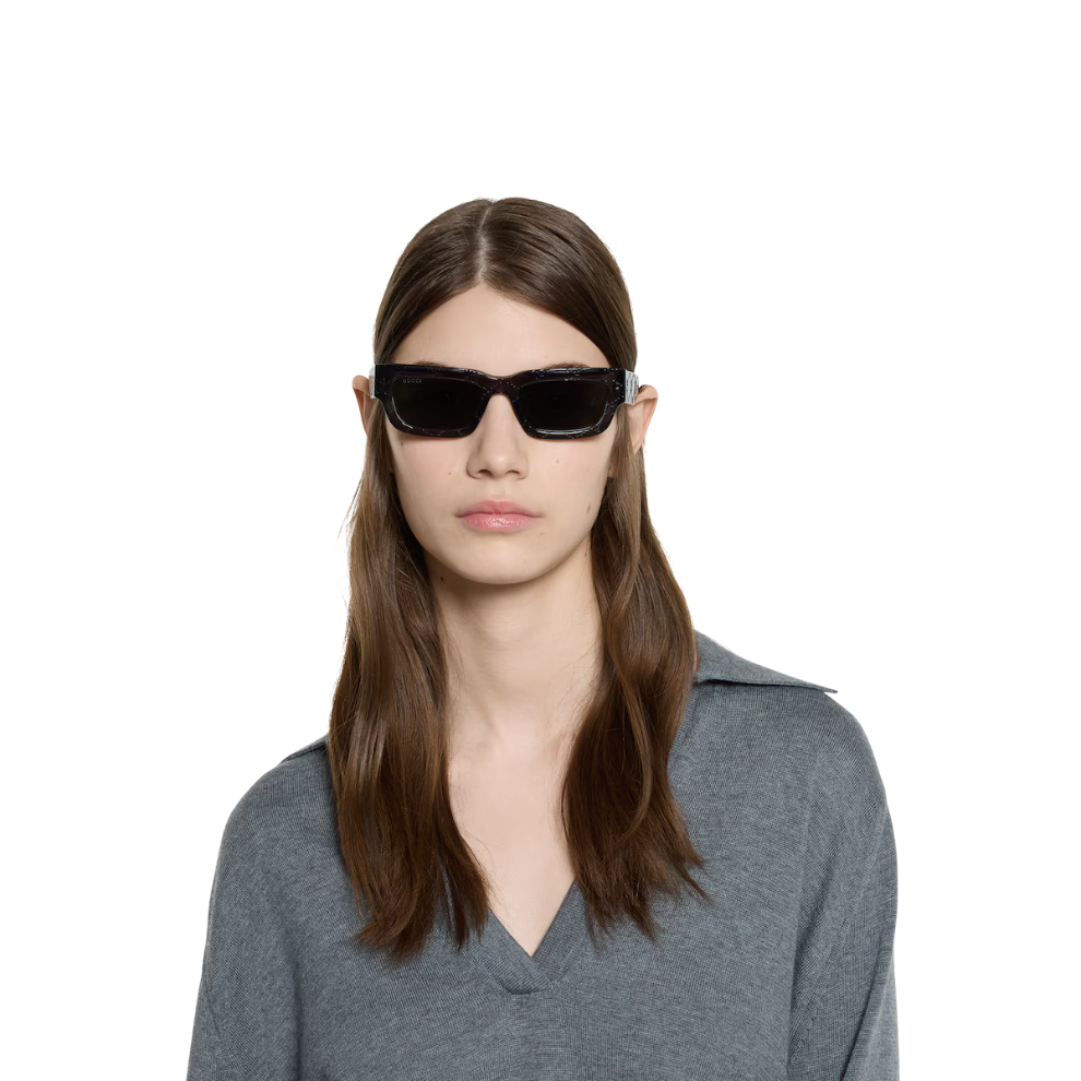 Buy Gucci Santos Rectangular frame sunglasses | Krewsa South Africa